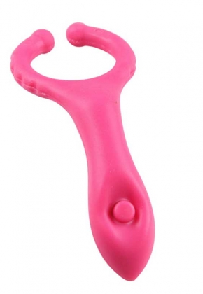 Testis Uyarcl Titreimli Penis Halkas Pembe